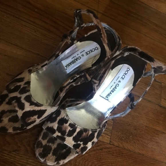 Dolce & Gabbana Shoes - Dolce & Gabbana Leopard Sandals